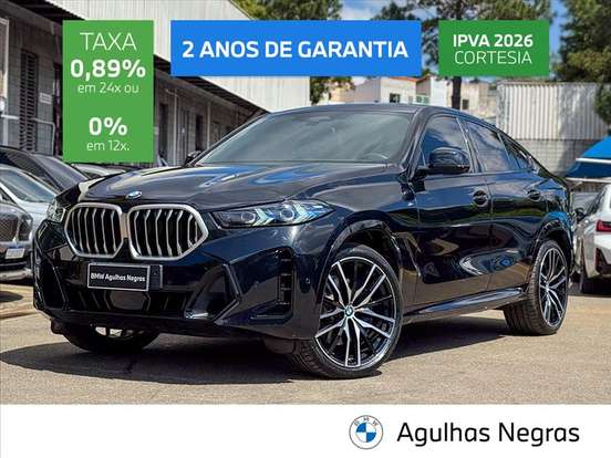 BMW-X6-3.0 TWINPOWER GASOLINA XDRIVE40I M SPORT AUTOMÁTICO BMW-X6-2024