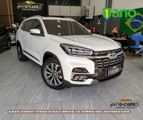 CAOA CHERY TIGGO 8 1.6 TGDI GASOLINA TXS MAX DRIVE DCT