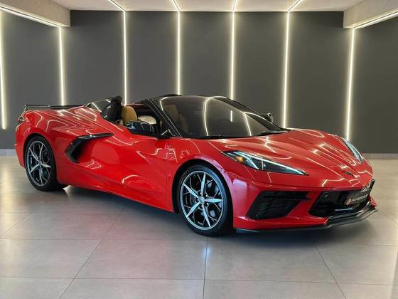 CHEVROLET CORVETTE 6.2 V8 LT3 GASOLINA STINGRAY CONVERSIVEL AUTOMÁTICO