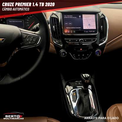 CHEVROLET-CRUZE-1.4 TURBO FLEX PREMIER AUTOMÁTICO CHEVROLET-CRUZE-2019