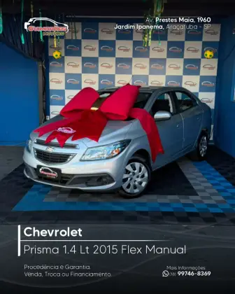 CHEVROLET PRISMA 1.4 MPFI LT 8V FLEX 4P MANUAL