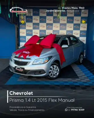 CHEVROLET-PRISMA-1.4 MPFI LT 8V FLEX 4P MANUAL CHEVROLET-PRISMA-2014