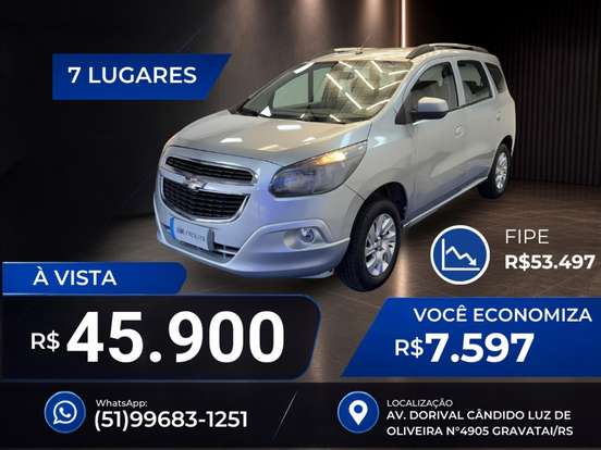CHEVROLET-SPIN-1.8 LTZ 8V FLEX 4P MANUAL CHEVROLET-SPIN-2014