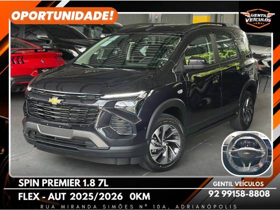 CHEVROLET SPIN 1.8 PREMIER 8V FLEX 4P AUTOMÁTICO