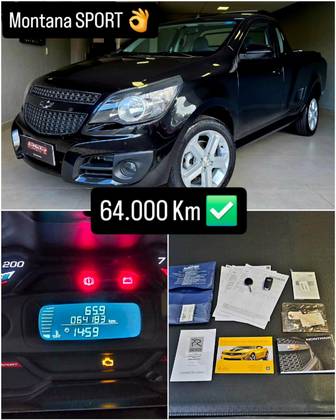 CHEVROLET MONTANA 1.4 MPFI SPORT CS 8V FLEX 2P MANUAL