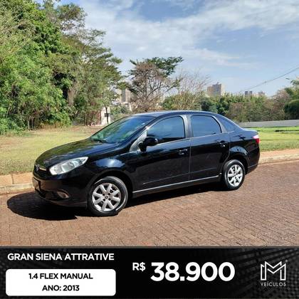 FIAT GRAND SIENA 1.4 MPI ATTRACTIVE 8V FLEX 4P MANUAL