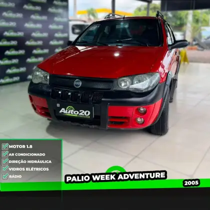 FIAT PALIO 1.8 MPI ADVENTURE WEEKEND 8V GASOLINA 4P MANUAL