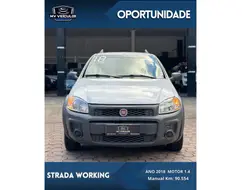 FIAT STRADA 1.4 MPI HARD WORKING CS 8V FLEX 2P MANUAL FIAT STRADA 1.4 MPI HARD WORKING CS 8V FLEX 2P MANUAL