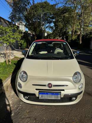 FIAT-500-1.4 CABRIO 16V GASOLINA 2P AUTOMÁTICO FIAT-500-2013