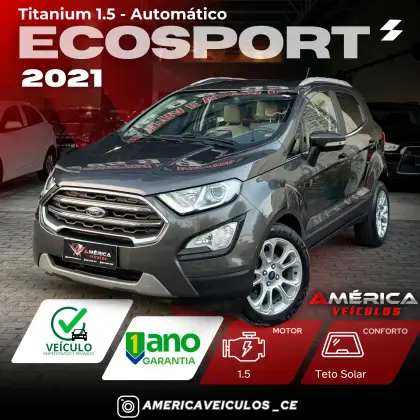 FORD ECOSPORT 1.5 TI-VCT FLEX TITANIUM AUTOMÁTICO