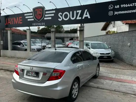 HONDA-CIVIC-1.8 EXS 16V FLEX 4P AUTOMÁTICO HONDA-CIVIC-2012