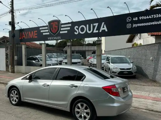 HONDA-CIVIC-1.8 EXS 16V FLEX 4P AUTOMÁTICO HONDA-CIVIC-2012