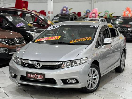 HONDA CIVIC 2.0 LXR 16V FLEX 4P AUTOMÁTICO