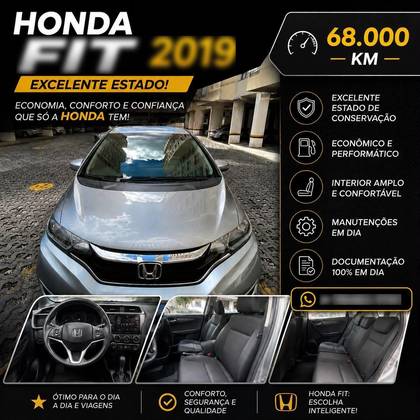 HONDA FIT 1.5 EX 16V FLEX 4P AUTOMÁTICO