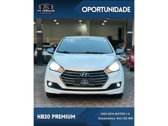 HYUNDAI HB20S 1.6 COMFORT PLUS 16V FLEX 4P AUTOMÁTICO