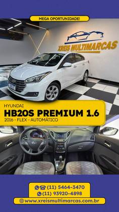 HYUNDAI HB20S 1.6 PREMIUM 16V FLEX 4P AUTOMÁTICO