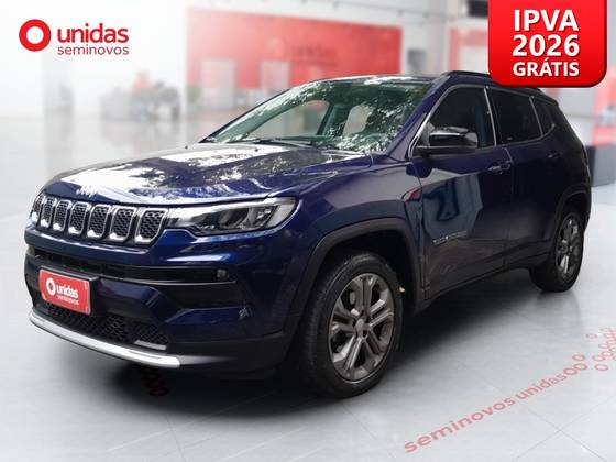 JEEP COMPASS 1.3 T270 TURBO FLEX LONGITUDE AT6