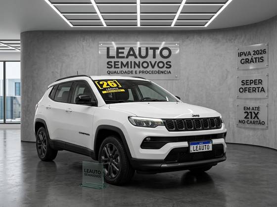 JEEP COMPASS 1.3 T270 TURBO FLEX LONGITUDE AT6