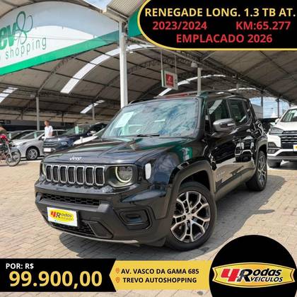 JEEP RENEGADE 1.3 T270 TURBO FLEX LONGITUDE AT6
