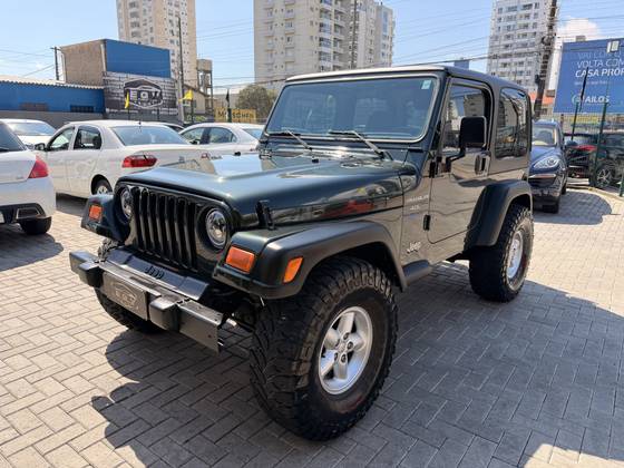 JEEP WRANGLER 4.0 SPORT 4X4 TETO LONA 6I 12V GASOLINA 2P MANUAL