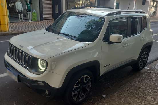 JEEP-RENEGADE-1.8 16V FLEX LONGITUDE 4P AUTOMÁTICO JEEP-RENEGADE-2021