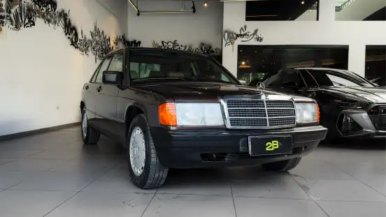 MERCEDES-BENZ-190 E-1.8 SEDAN 8V GASOLINA 4P MANUAL MERCEDES-BENZ-190 E-1983