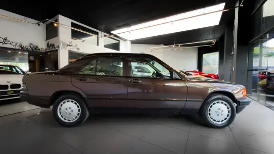 MERCEDES-BENZ-190 E-1.8 SEDAN 8V GASOLINA 4P MANUAL MERCEDES-BENZ-190 E-1983