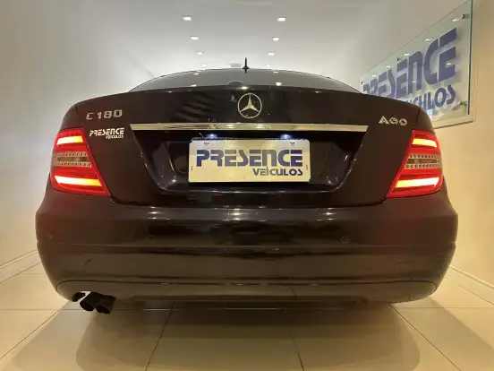 MERCEDES-BENZ-C 180-1.6 CGI CLASSIC 16V TURBO GASOLINA 4P AUTOMÁTICO MERCEDES-BENZ-C 180-2012