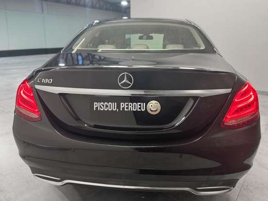 MERCEDES-BENZ-C 180-1.6 CGI 16V TURBO GASOLINA 4P AUTOMÁTICO MERCEDES-BENZ-C 180-2015