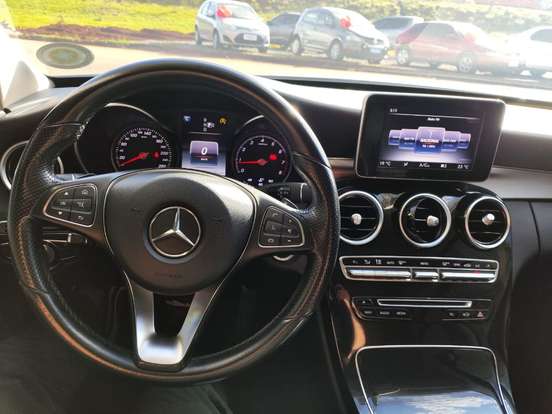 MERCEDES-BENZ-C 180-1.6 CGI 16V TURBO GASOLINA 4P AUTOMÁTICO MERCEDES-BENZ-C 180-2015