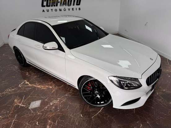 MERCEDES-BENZ-C 180-1.6 CGI 16V TURBO GASOLINA 4P AUTOMÁTICO MERCEDES-BENZ-C 180-2015