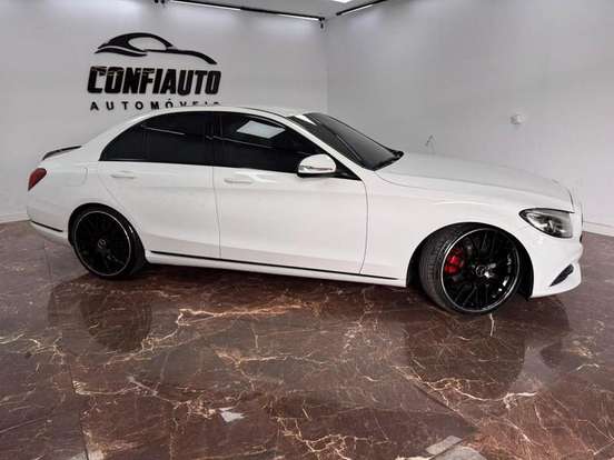 MERCEDES-BENZ-C 180-1.6 CGI 16V TURBO GASOLINA 4P AUTOMÁTICO MERCEDES-BENZ-C 180-2015