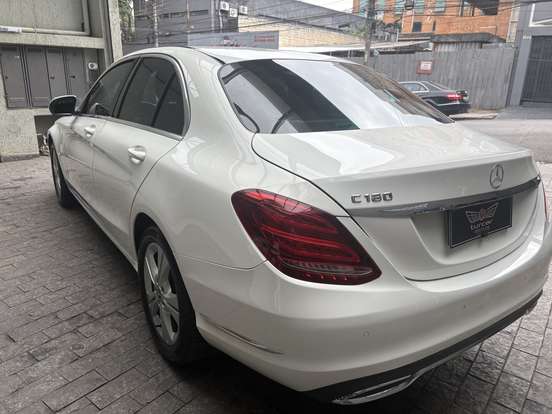 MERCEDES-BENZ-C 180-1.6 CGI AVANTGARDE 16V TURBO GASOLINA 4P AUTOMÁTICO MERCEDES-BENZ-C 180-2014