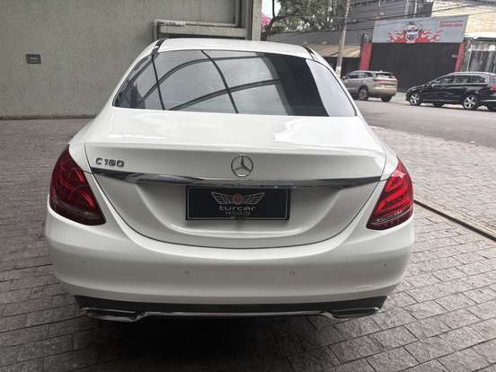 MERCEDES-BENZ-C 180-1.6 CGI AVANTGARDE 16V TURBO GASOLINA 4P AUTOMÁTICO MERCEDES-BENZ-C 180-2014