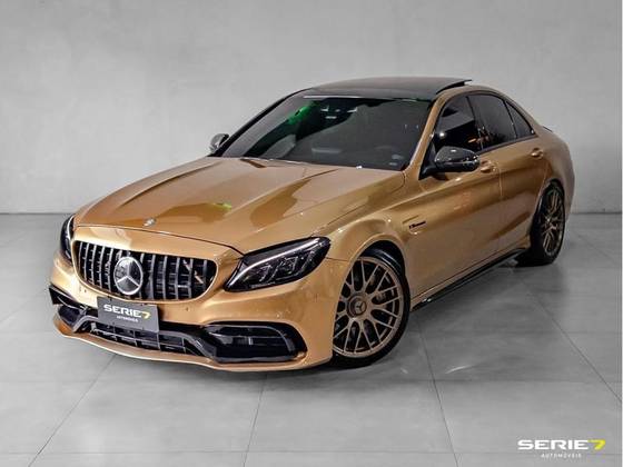 MERCEDES-BENZ C 63 AMG 4.0 V8 TURBO S GASOLINA SEDAN 4P AUTOMÁTICO