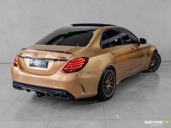 MERCEDES-BENZ-C 63 AMG-4.0 V8 TURBO S GASOLINA SEDAN 4P AUTOMÁTICO MERCEDES-BENZ-C 63 AMG-2015