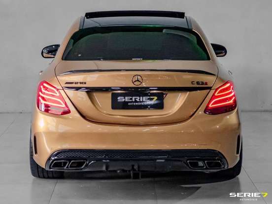 MERCEDES-BENZ-C 63 AMG-4.0 V8 TURBO S GASOLINA SEDAN 4P AUTOMÁTICO MERCEDES-BENZ-C 63 AMG-2015