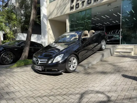 MERCEDES-BENZ E 350 3.5 CABRIO V6 24V GASOLINA 2P AUTOMÁTICO MERCEDES-BENZ E 350 3.5 CABRIO V6 24V GASOLINA 2P AUTOMÁTICO