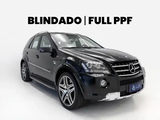 MERCEDES-BENZ-ML 63 AMG-6.2 V8 32V GASOLINA 4P AUTOMÁTICO MERCEDES-BENZ-ML 63 AMG-2010