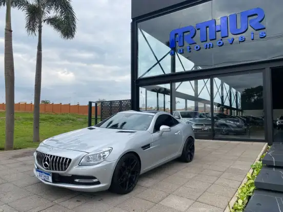 MERCEDES-BENZ-SLK 250-1.8 CGI 16V TURBO GASOLINA 2P AUTOMÁTICO MERCEDES-BENZ-SLK 250-2013