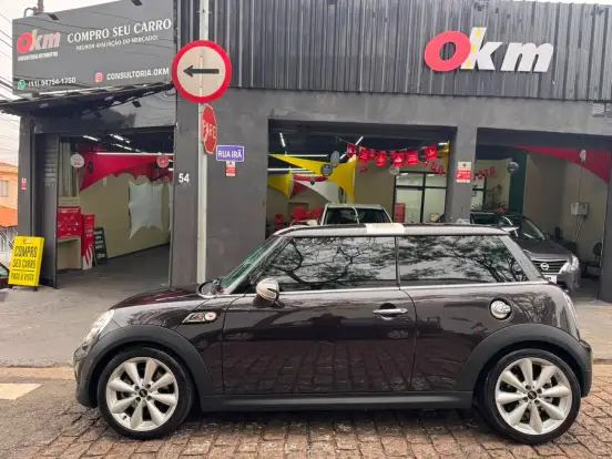 MINI-COOPER-1.6 S 16V TURBO GASOLINA 2P AUTOMÁTICO MINI-COOPER-2013
