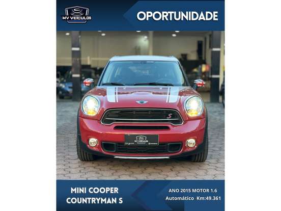 MINI-COUNTRYMAN-1.6 S ALL4 4X4 16V 184CV TURBO GASOLINA 4P AUTOMÁTICO MINI-COUNTRYMAN-2014