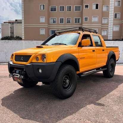 MITSUBISHI-L200-2.5 GL 4X4 CD 8V TURBO DIESEL 4P MANUAL MITSUBISHI-L200-2008