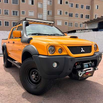 MITSUBISHI-L200-2.5 GL 4X4 CD 8V TURBO DIESEL 4P MANUAL MITSUBISHI-L200-2008