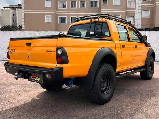 MITSUBISHI-L200-2.5 GL 4X4 CD 8V TURBO DIESEL 4P MANUAL MITSUBISHI-L200-2008