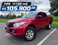 MITSUBISHI L200 TRITON 2.4 16V TURBO DIESEL SPORT HPE TOP CD 4P 4X4 AUTOMÁTICO MITSUBISHI L200 TRITON 2.4 16V TURBO DIESEL SPORT HPE TOP CD 4P 4X4 AUTOMÁTICO