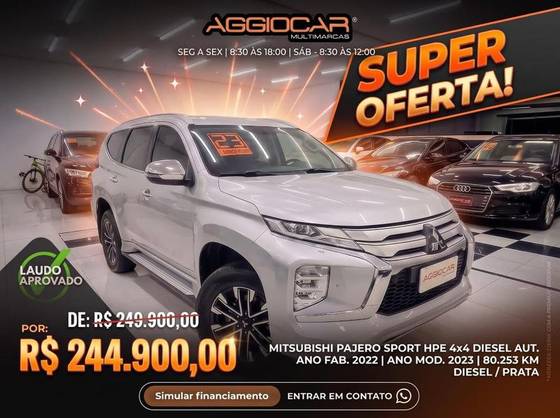 MITSUBISHI PAJERO SPORT 2.4 16V MIVEC TURBO DIESEL HPE AWD AUTOMÁTICO