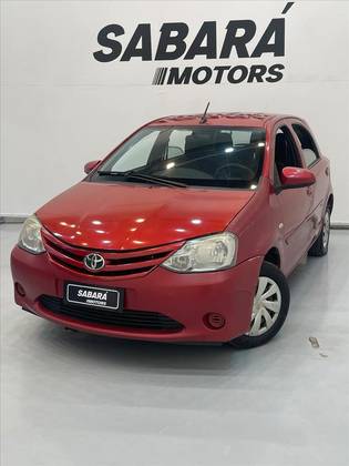 TOYOTA ETIOS 1.3 X 16V FLEX 4P MANUAL