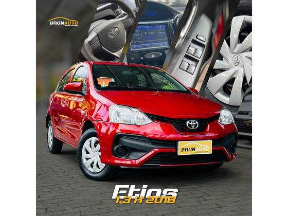 TOYOTA ETIOS 1.3 X 16V FLEX 4P MANUAL