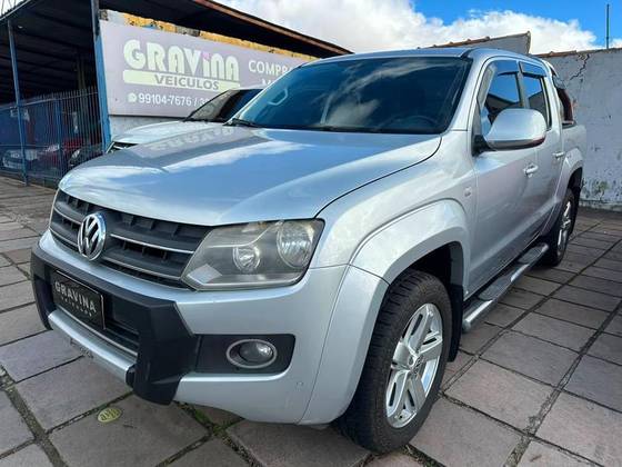 VOLKSWAGEN AMAROK 2.0 HIGHLINE 4X4 CD 16V TURBO INTERCOOLER DIESEL 4P AUTOMÁTICO
